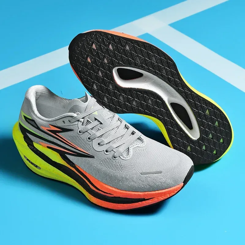 High Quality Marathon Running Shoes Supercritical E-TPU Road Jogging Sports Shoes Soft Cushioning Sneakers Outoor Cross Training_voghion.com