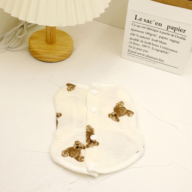 Pet Spring Summer Ins Japanese Korean Cat French Bulldog Plus Size Dog Home Clothes_voghion.com
