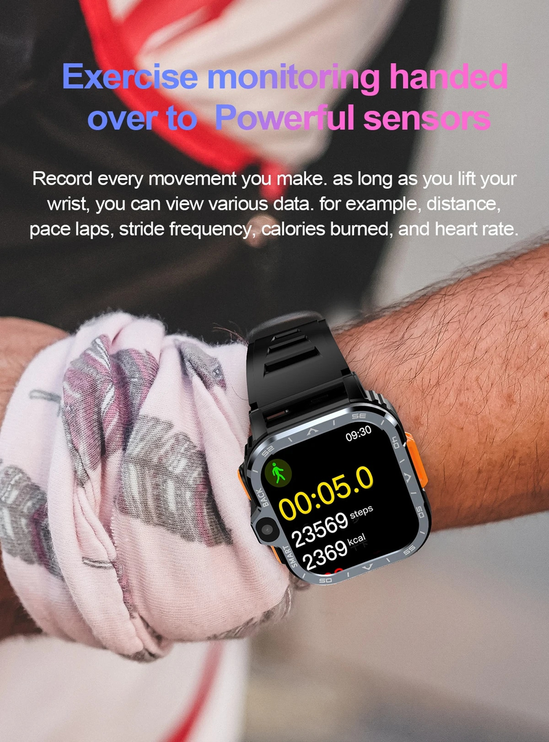Valdus PGD Android Smart Watch Herren GPS 16G/64G ROM-Speicher HD Dual-Kamera NFC 2G 4G SIM-Karte WIFI Kabelloses schnelles Internet_voghion.com