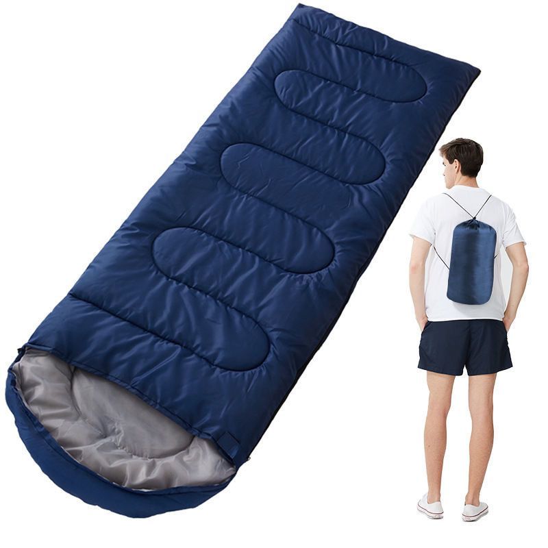 Sleeping Bag For Adults, Portable Travel Essential, Dirt-Resistant, All-Season Universal, Single And Double Adult_voghion.com