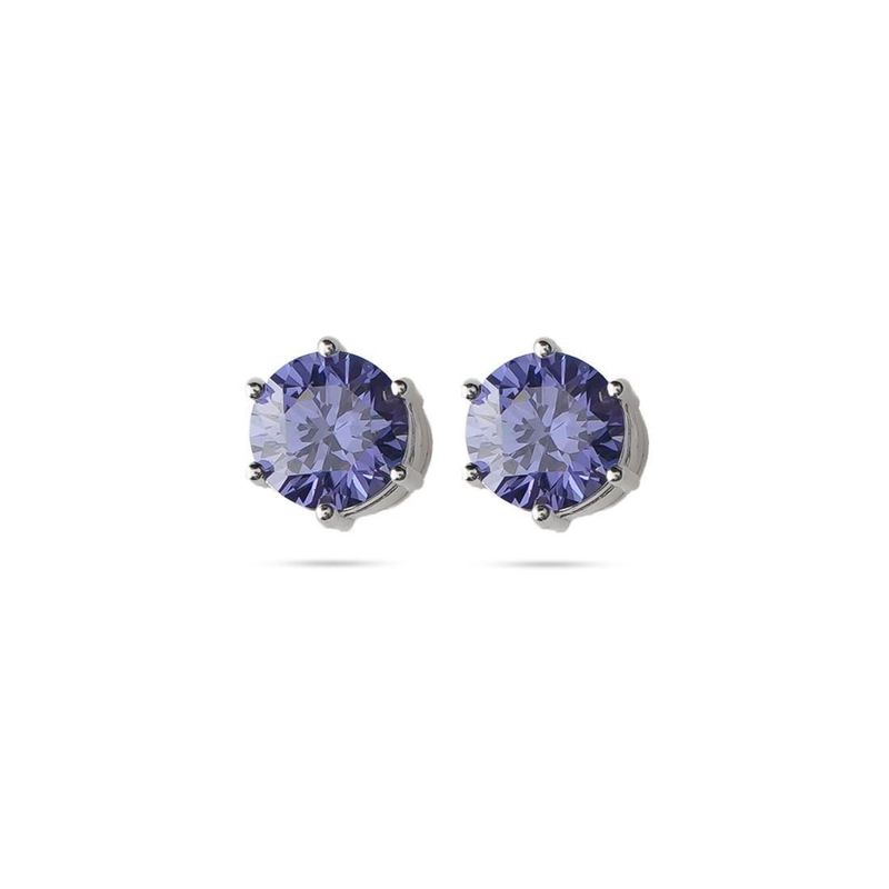 White & Gray Zircon Magnetic Clip-On Earrings – Hip Hop Style Inspired By Neymar & Ronaldo, No Piercing Required_voghion.com
