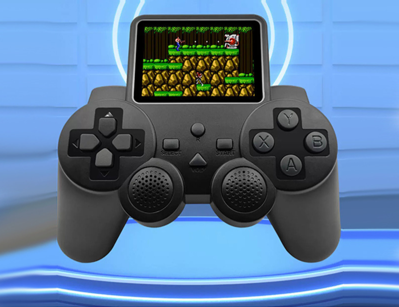 Console portatile S10 FC Personaggio Avventura 520 Giochi Giocattolo per bambini Gioco TV per giocatore singolo e doppio_voghion.com