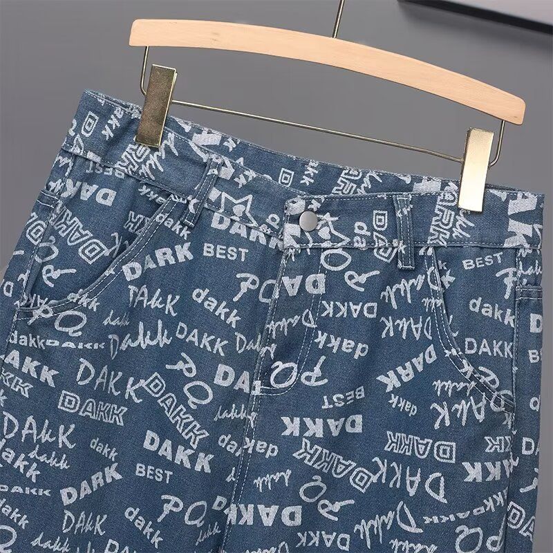 Roupas Primavera e Outono Novos Ternos Casuais Moda Masculina Um Conjunto de Jaquetas Jeans Bonitas Combinando_voghion.com