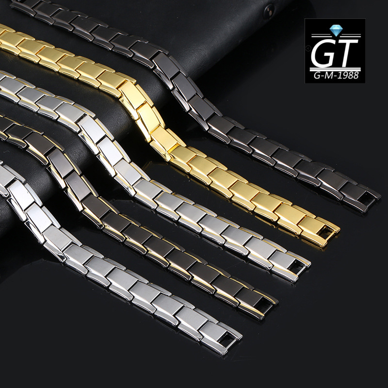 Yunjin afneembare magnetische armband magnetische armband voor heren van legering_voghion.com