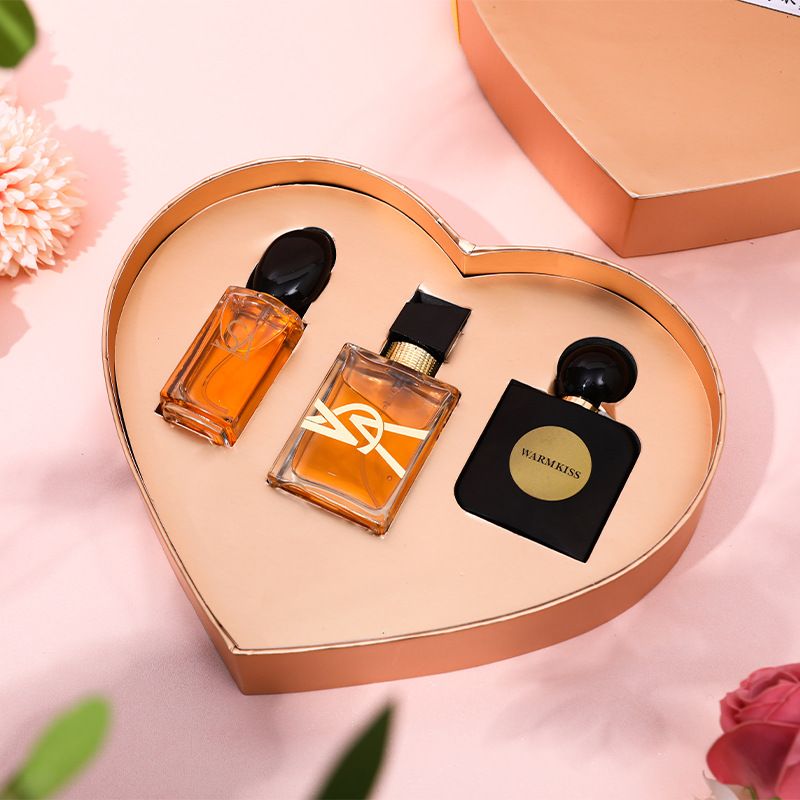 2024 Nieuwe Parfum Hot Online WARMKISS Black Opium Free Water Love Parfum Geschenkdoos Driedelige Set Valentijnsdag_voghion.com