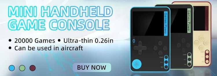 Console di gioco portatile Power Bank 2 in 1 classe 10000_voghion.com