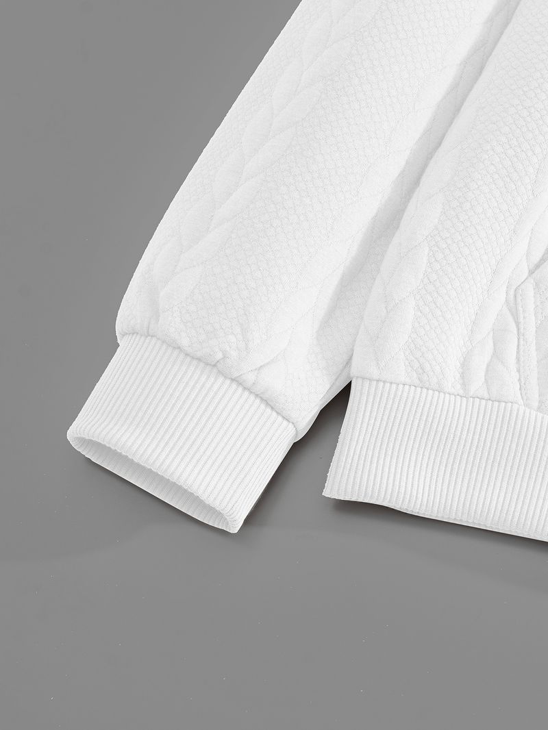 Kleidung Herren Sweatshirt Große Größe Jacquard Casual Top Verdickt Neue Hoodie_voghion.com