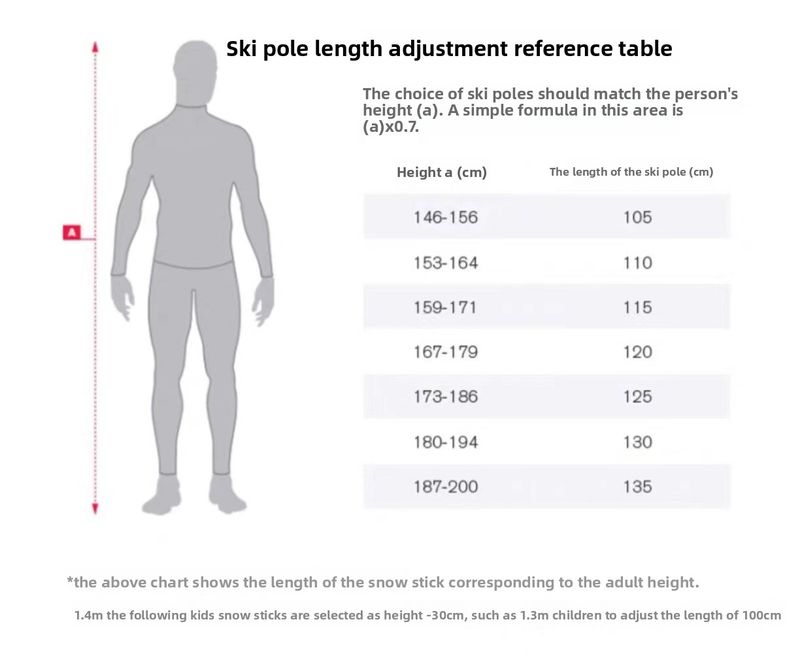 2025 Outdoor Single Section Aluminum Alloy Poles Multi-Functional Easy Ski Equipment_voghion.com