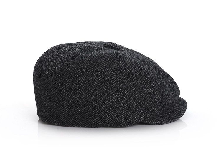Kinderbaretten voor de herfst en winter, petten voor ouders en volwassenen, achthoekige krantenjongensmutsen voor baby's, voorwaartse petten voor heren en dames_voghion.com