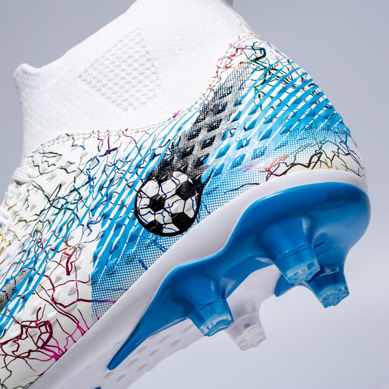 4 paia di scarpe da calcio in stile Messi per la Coppa del Mondo, taglie 33-46_voghion.com