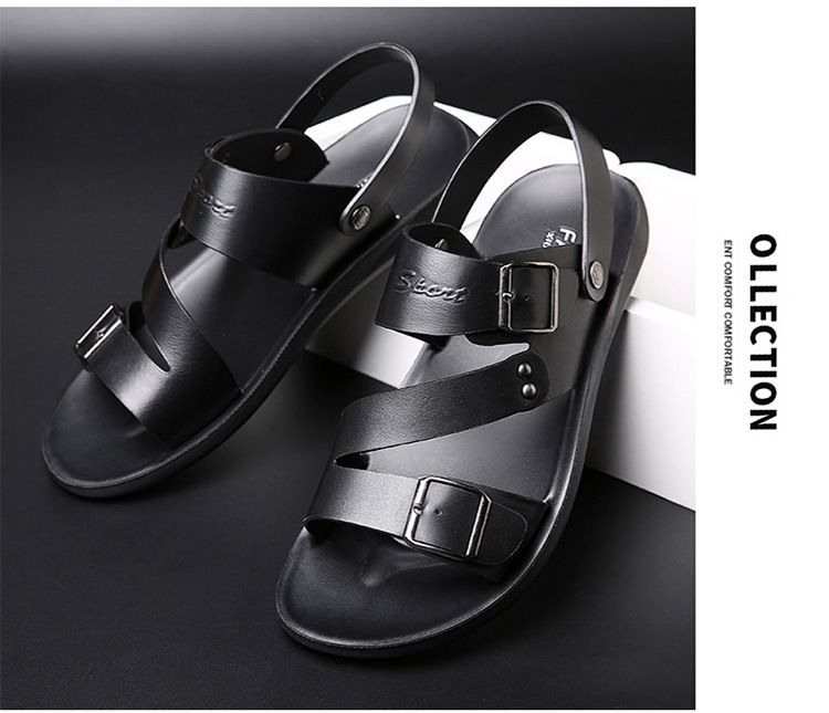 Sandalen Männer Lieder Casual Trend Strandschong Männer Flip-Flops e Paar Sandalen fir Männer_voghion.com
