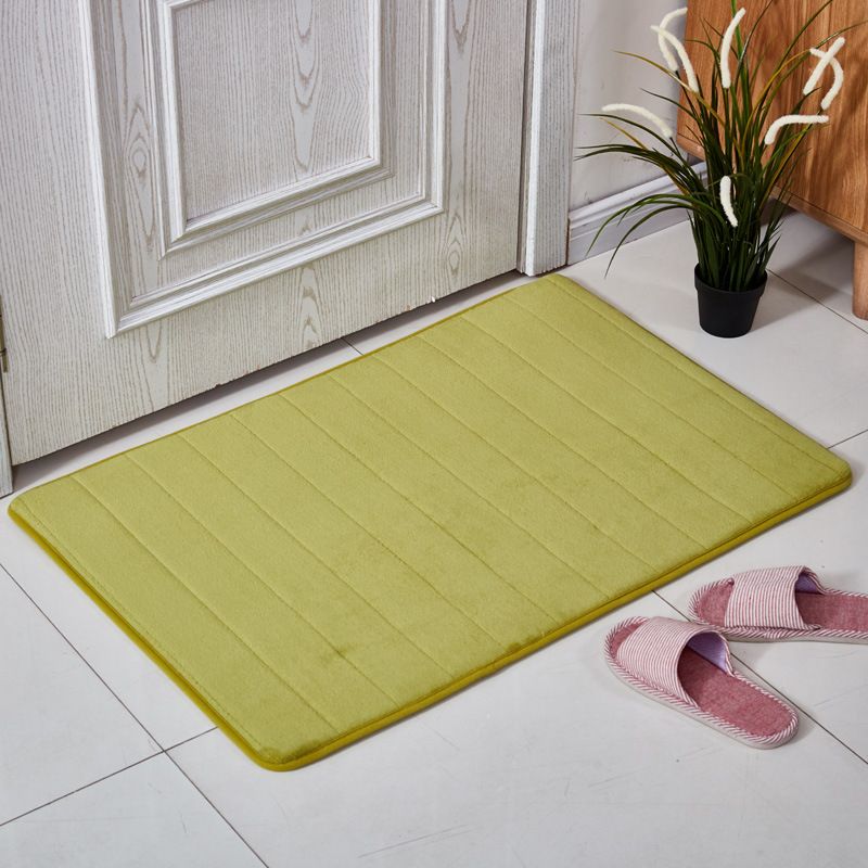 Badezimmer-Türmatte, Korallenvlies, gestreifter Teppich, Schreibtischunterlage, Nachttischdecke, Schlafzimmertürteppich_voghion.com