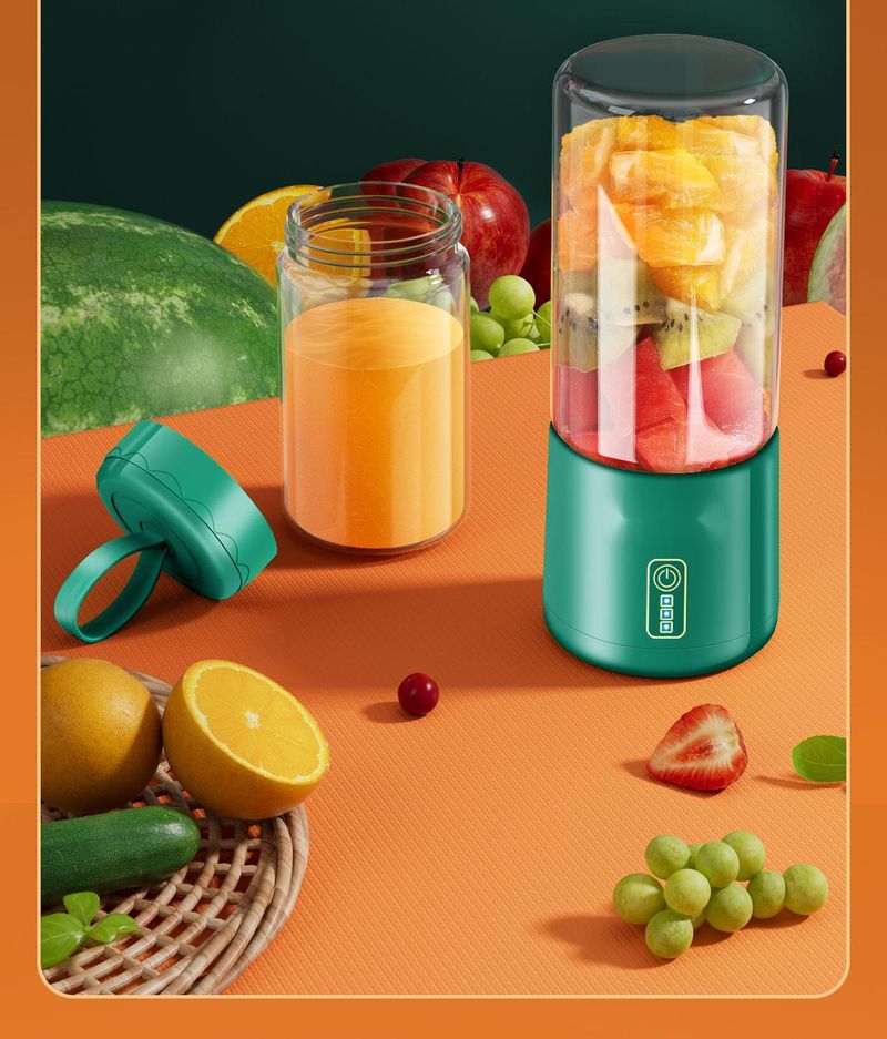 Nanjiren Juicer Household Small Portable Fruit And Vegetable Juice Maker Mini Glass Hand-Cranked Juicing Cup_voghion.com