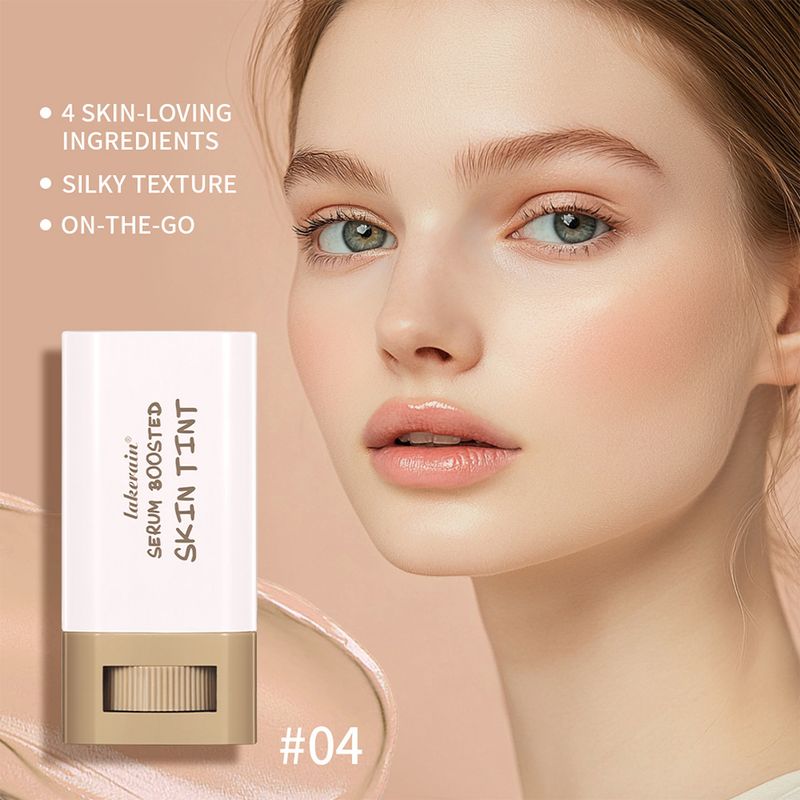 Lakerain Multi-Color Solid Essence Stick Natural Fit Complexion Blush Contour Beauty Stick Long-Lasting Moisturizing Formula For All Skin Types_voghion.com