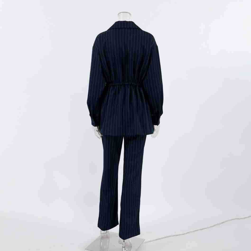 Women's suits fall new casual fashion street trend long-sleeved trousers._voghion.com