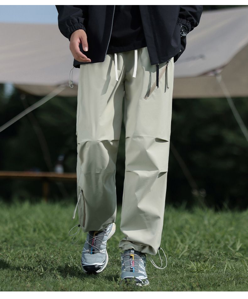 Arbeitskleidung der amerikanischen Modemarke, Fallschirmjäger, neue Herbststile für Herren und Damen, lockere, gerade Hosen mit weitem Bein, trendig_voghion.com