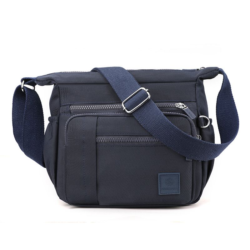 Simple For Women With Multiple Compartments, Casual Versatile Women's Textured Travel Shoulder Bag, Large Capacity_voghion.com
