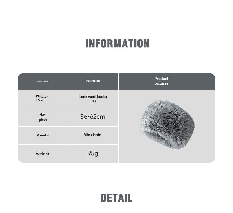 Autumn and winter warm ear protection plush basin hat windproof and cold women's hat_voghion.com