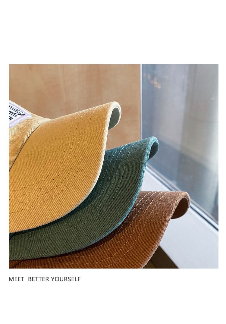 Chic Baseball Women's Korean Fashion Brand Instagram Show Face Small Versatile Summer Street Trendy Duck Tongue Hat_voghion.com