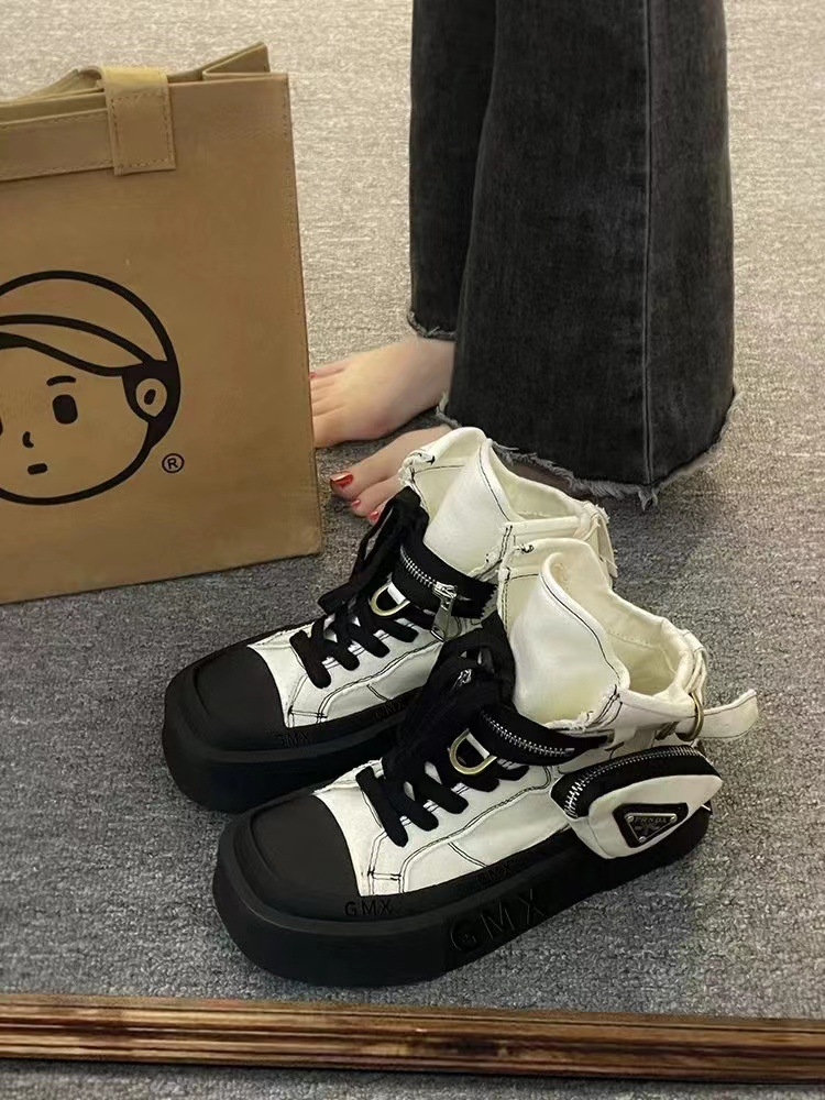 Cizme Martin noi, pantofi sport cu talpă înaltă, din denim, cu fund gros, moi, pentru femei, la modă, DIY, două uzuri_voghion.com