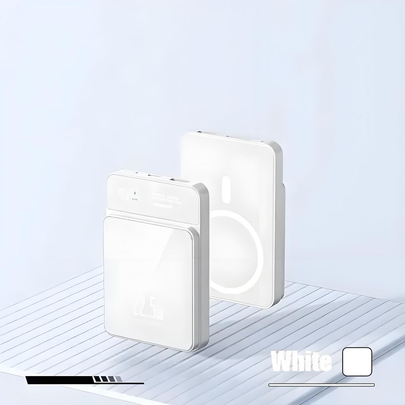 50000mAh Power Bank Fast 22.5W Wireless Magnetic For IPhone Xiaomi Samsung Huawei Mobile Phone Charging_voghion.com