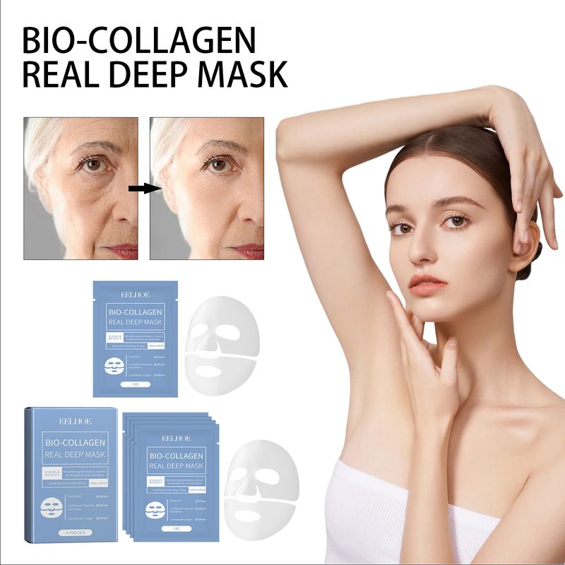 EELHOE Collagen Firming Smooth, tender, firm, whiten, brighten and moisturize skin facial mask_voghion.com