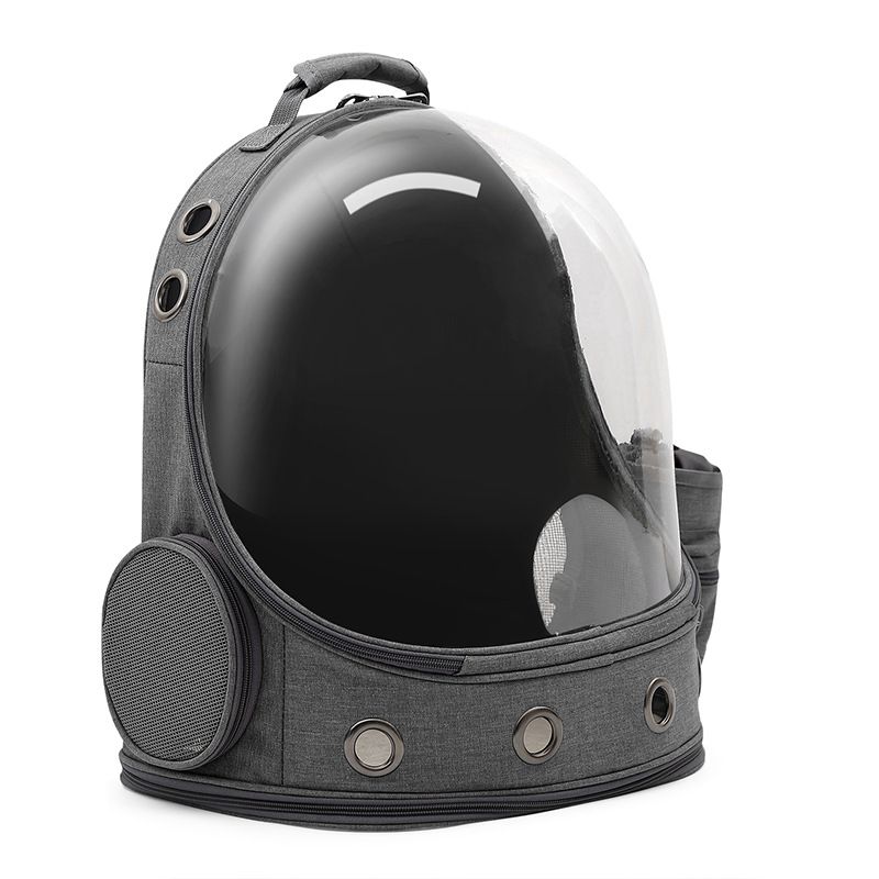 Portable Backpack Transparent Space Capsule Shoulder Cat Outdoor Travel Pet Outing Small Dog Bag_voghion.com