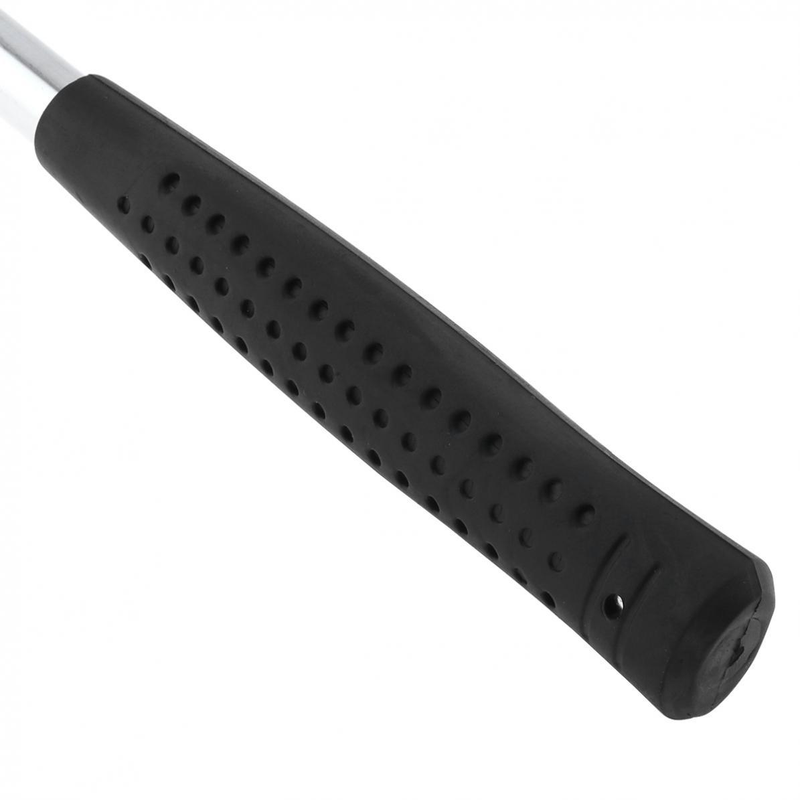 1Pcs 5.5cm Rubber Hammer Non-Elastic Black Resistant Knock Round Head Anti-Slip Handle Diy Hand Tool_voghion.com