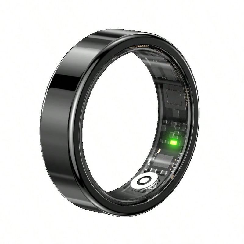 SR09 Smart Ring Sundhedstracker Vandtæt Fitness Søvnmåler Bluetooth Kompatibel 5.1 Pulsmåler Blodiltsmåler_voghion.com