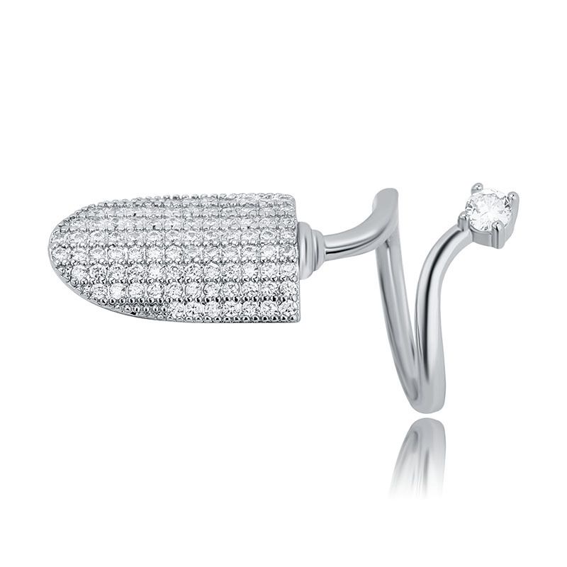 Nuevo anillo de uñas ajustable con apertura para los dedos, joyería de moda para mujer_voghion.com