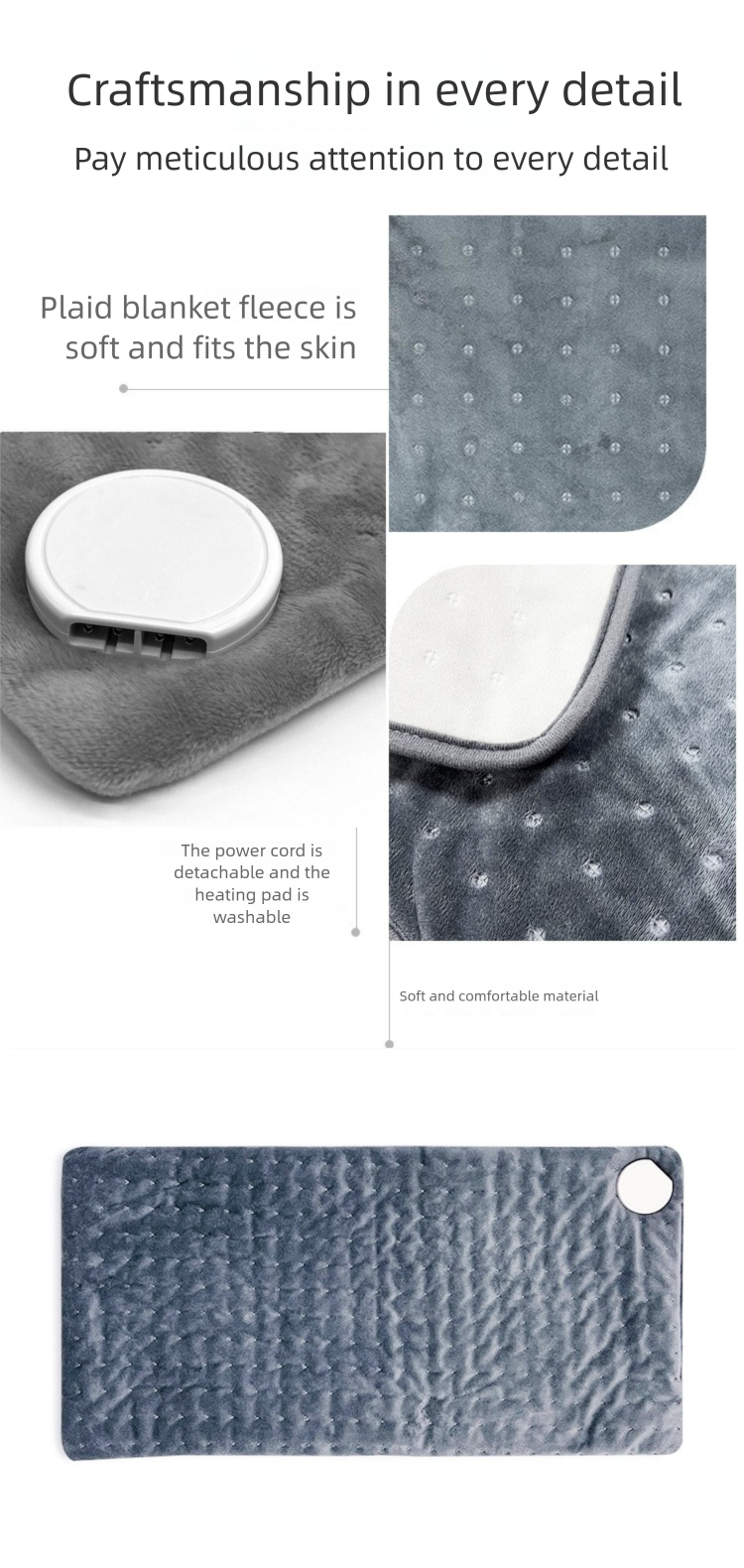 Coperta elettrica per terapia - Scaldacollo, spalla e ufficio_voghion.com