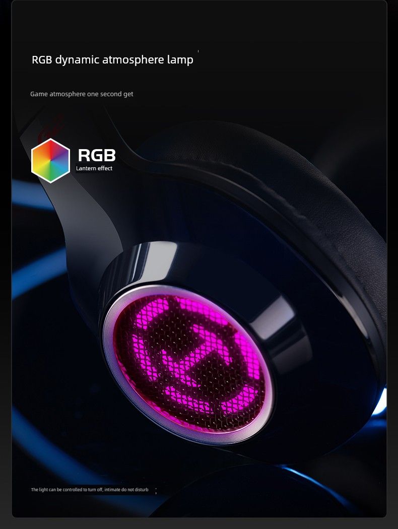 Walker G2 Bluetooth Wireless 7.1 Version Gaming Headset Kopfbedeckung 2.4G Computerspiel Ultra-Long Life Akku Große Leistung_voghion.com