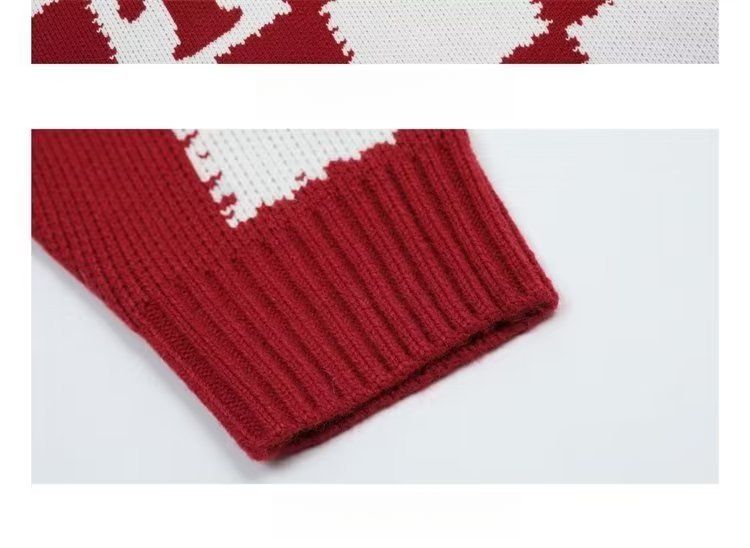 Men's Chunky Knit Sweater - Winter Oversized Korean & Japanese Style Pullover | Loose Fit Cable Crewneck | Ins Trendy Streetwear | Hot Search (M-XXL)_voghion.com