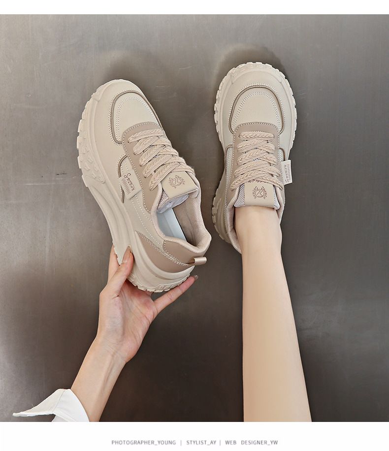 Scarpette bianche per bambini, ragazze, studenti, tempo libero, sport, scarpe da tavola versatili, tiro da strada_voghion.com