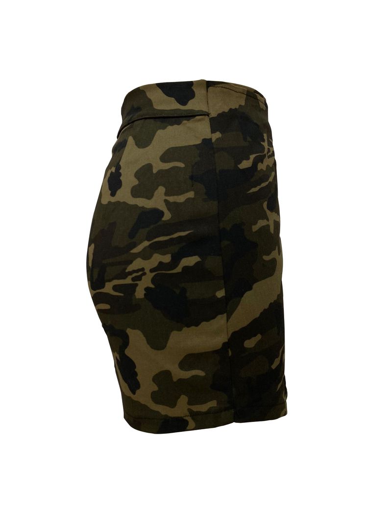 Damkläder Bär Casual Camouflage Pocket Shorts_voghion.com
