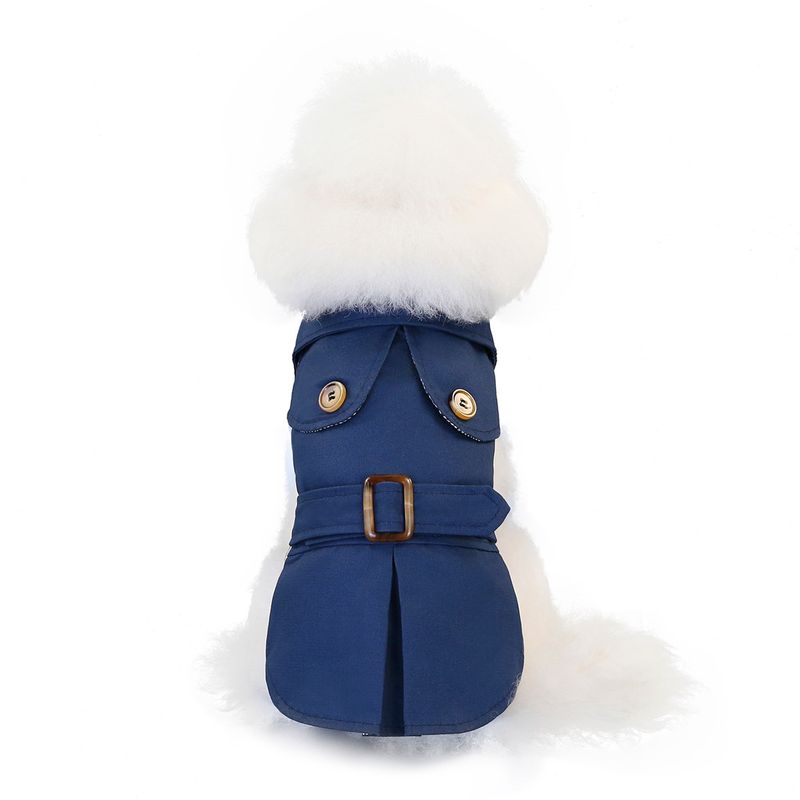 Herbst Neue Kollektion 20 Dreifarbige Windjacke für kleine Hunde und Haustiere, Winterkleidung_voghion.com