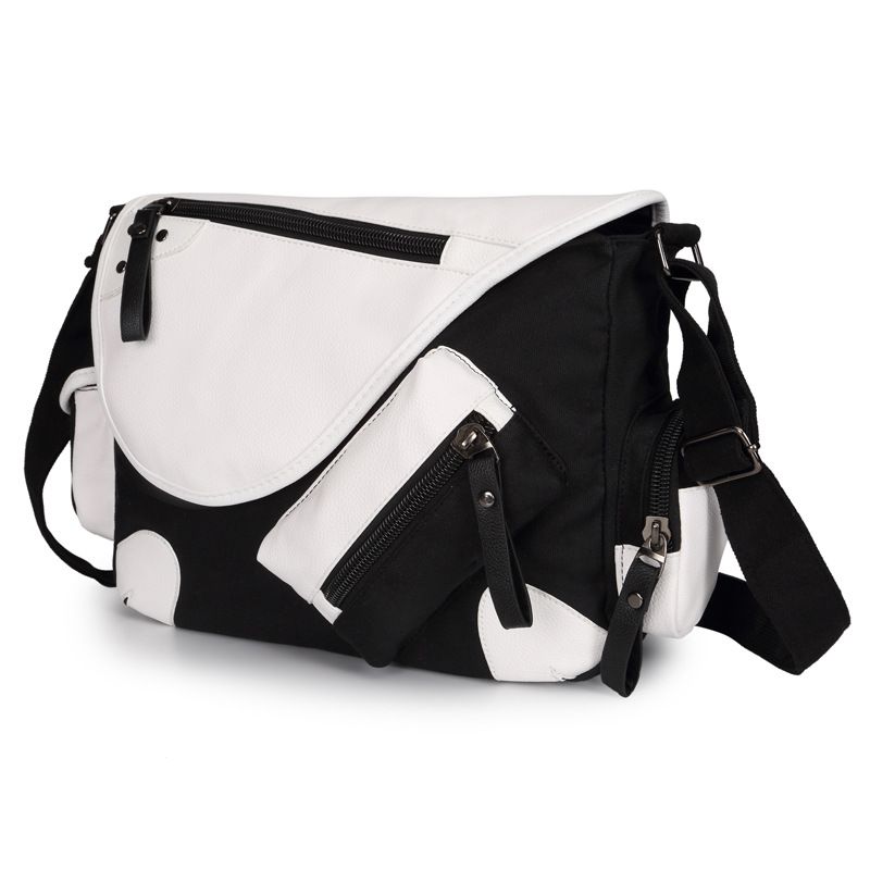 Fashion shoulder bag, crossbody bag, canvas men's bag, student backpack, outdoor travel bag_voghion.com