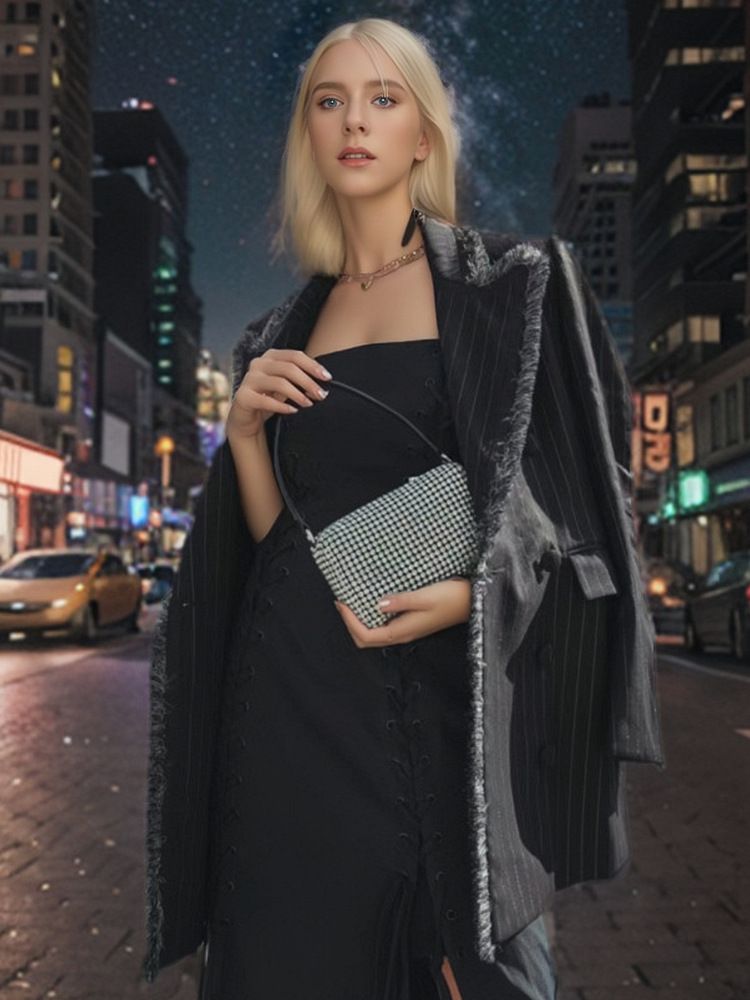 Guangzhou Baiyun Foreign Trade Explosive King Water Diamond, borsa da banchetto quadrata in argento con catena da donna, 2025_voghion.com