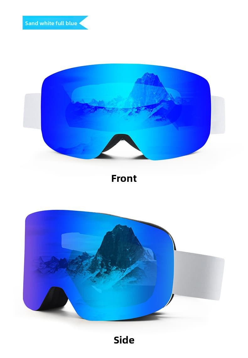 Occhiali da sci da esterno, unisex, antiappannamento, a doppio strato, con visione HD, compatibili con occhiali da vista_voghion.com