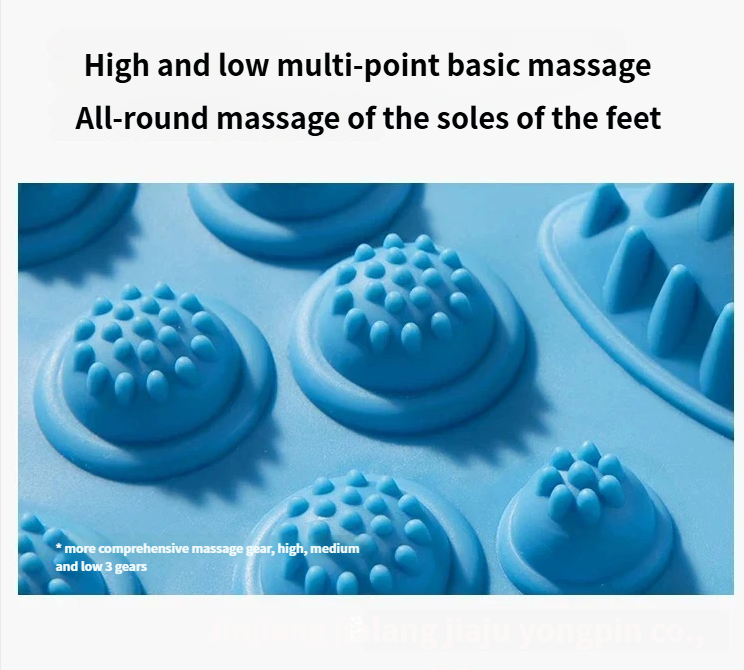 Massagematte Akupressur für Erwachsene Zehendruckbrett Meridiantherapie Ultra langsam laufendes Stepping Weiches Silikon_voghion.com