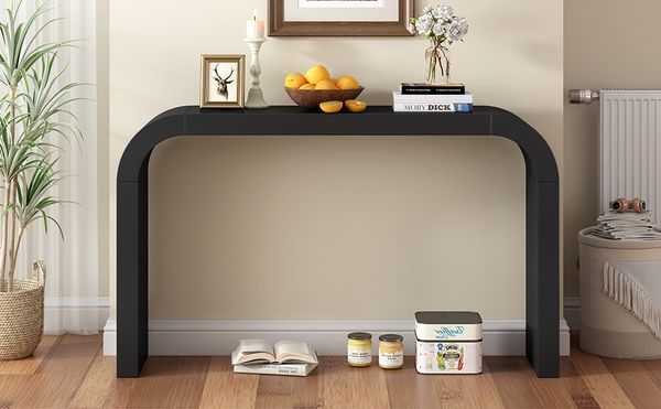Mirod Modern Minimalist Console Table,Elegant And Versatile Design,Perfect For Living Room, Hallway, And Bedroom,Sturdy And Stable Frame_voghion.com