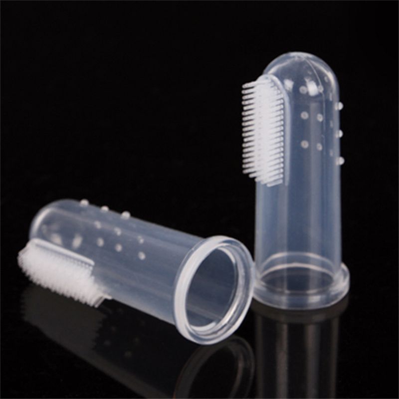 Soft Finger Toothbrush Pets, Puppies, Dogs, Teddy, Bulldog, Plush Toy, Toothbrush, Tartar, Bad Breath For Dog Care, Cat By PawParty Store_voghion.com