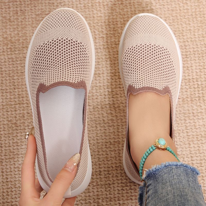 Vielseitige, leichte Damenschuhe mit weicher Sohle, atmungsaktives Mesh für einen Fuß, gutes Gehen, Mama-Schuhe, Damenschuhe_voghion.com