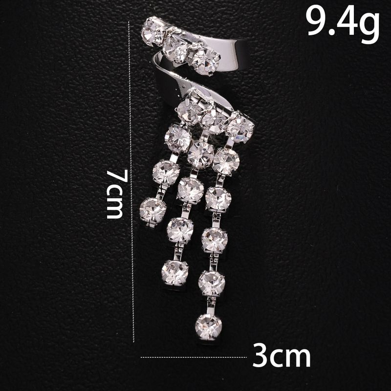 New Tassel Stylish And Fashionable, Rhinestone Women's Adjustable Ring, Accessory Ring_voghion.com