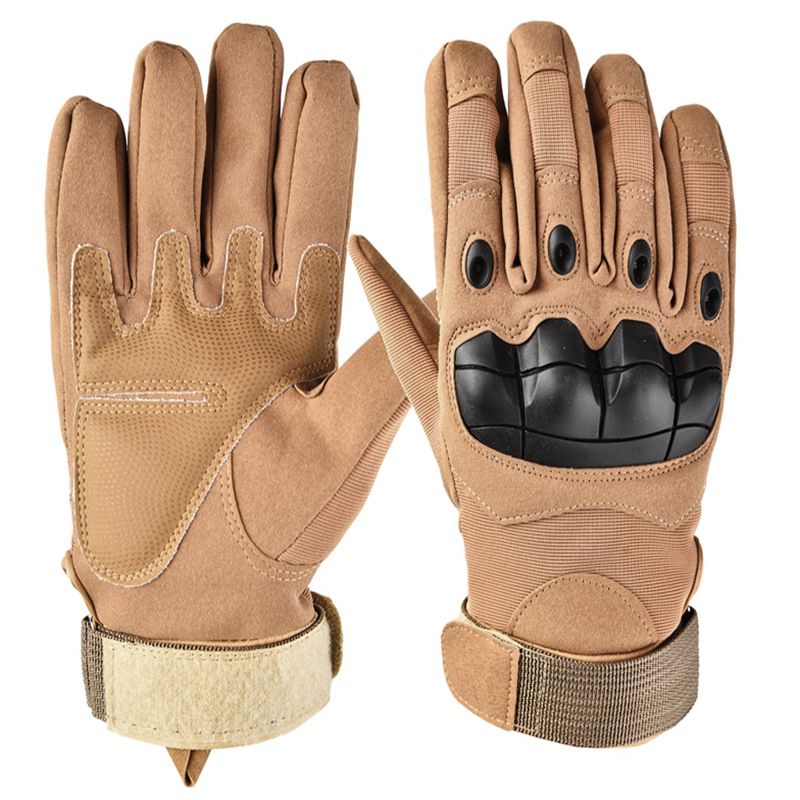 Taktische Handschuhe Kampftaktik Spezial-Halbfingerhandschuhe Herren Outdoor Bergsteigen Rutschfeste Softshell Langfingerhandschuhe_voghion.com