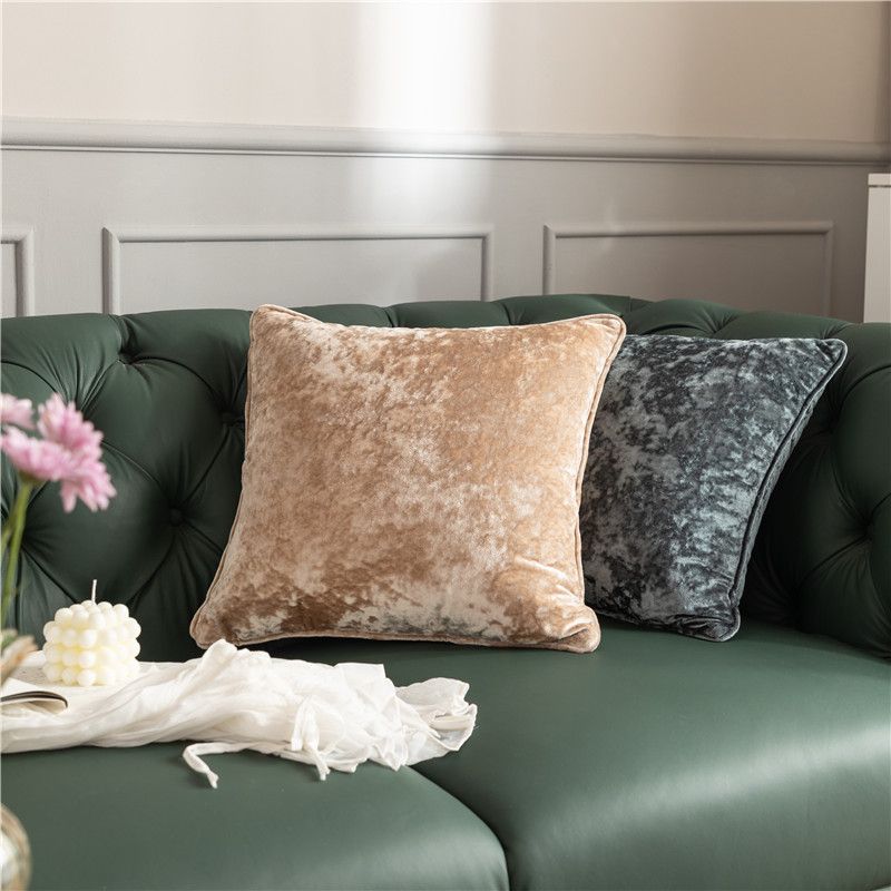 Neuer modischer, gestrickter, garngefärbter Hahnentrittmuster-Plaid-Quasten-Modell-Sofakissen-Kissenbezug im nordischen Stil_voghion.com