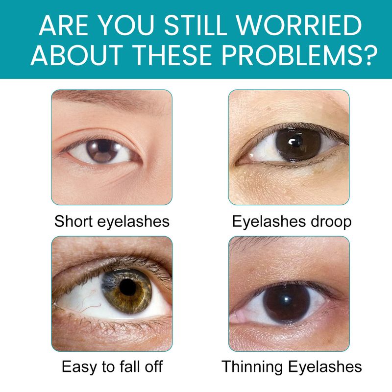 EELHOE Mascara Cream (Brown), Slim And Thick Curling, Waterproof And Sweatproof Lengthening, No Caking And No Smudging_voghion.com