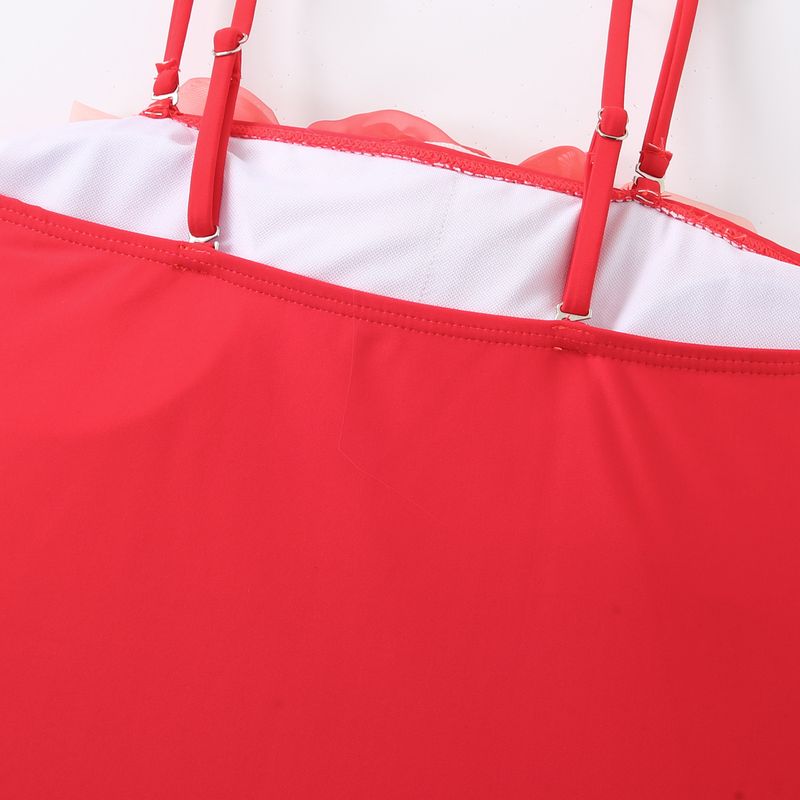 Women's Clothing Backless Sexy New One Piece Swimsuit Mesh Beach Skirt Swimsuit Suit_voghion.com