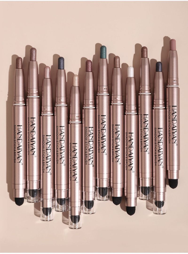 highlight eye shadow stick fine flash eye shadow pen lying silkworm pen pearlescent brightening eye shadow_voghion.com