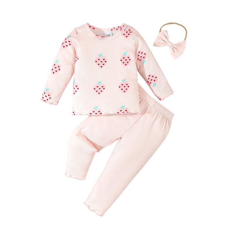 Mother & Kids Baby And Toddler Printed 3 Piece Set_voghion.com